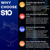 SCULPFUN S10 10W (Light Energy) Diode Laser Engraving Machine
