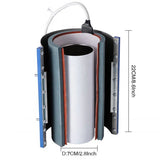 FreeSub P8100 heat press tumbler attachment