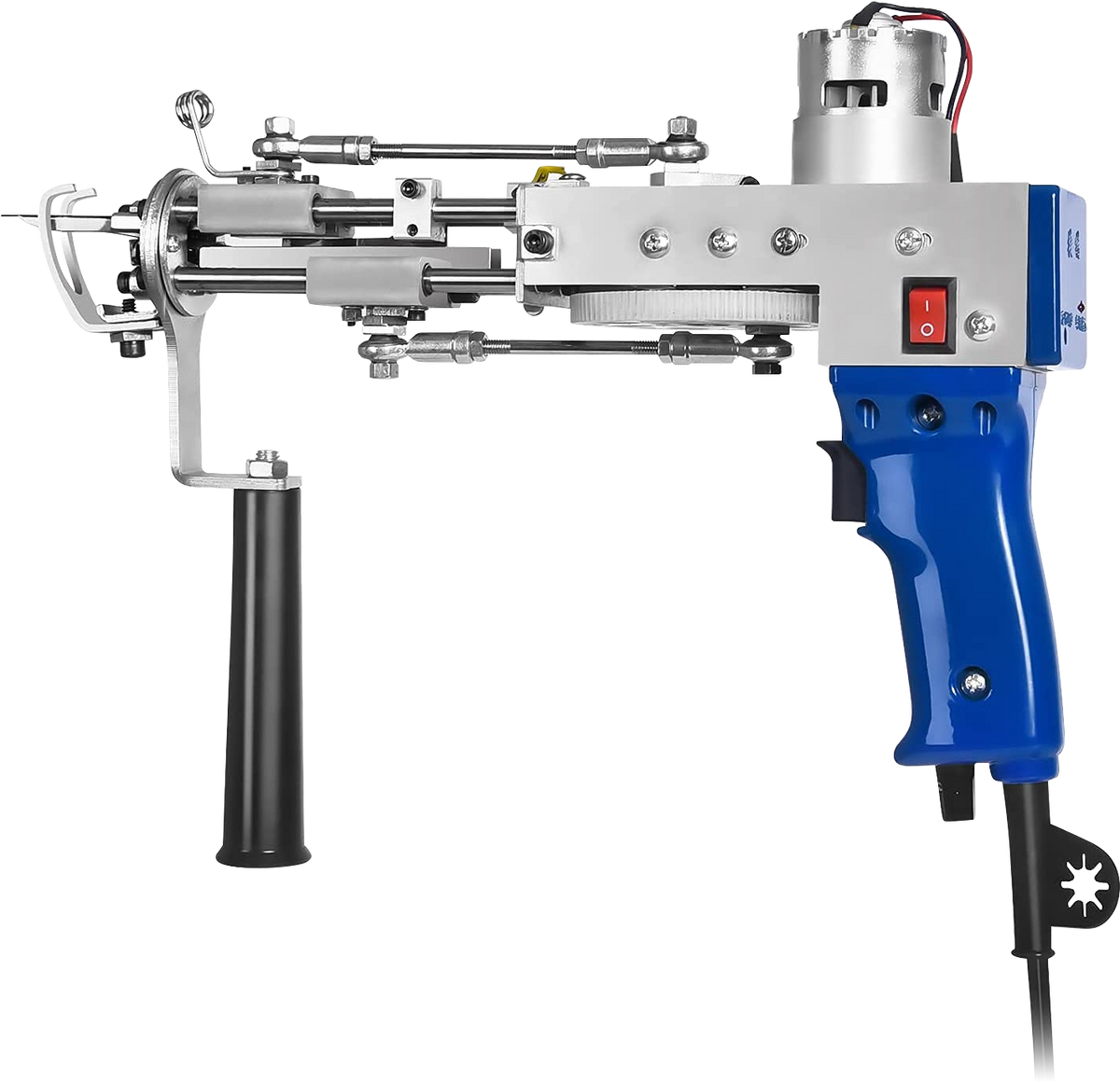 2-in-1 cut and loop pile tufting gun