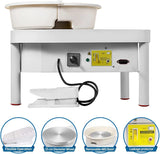 25cm 350W Electric Pottery Wheel with Foot Pedal & Detachable Basin – DEMO