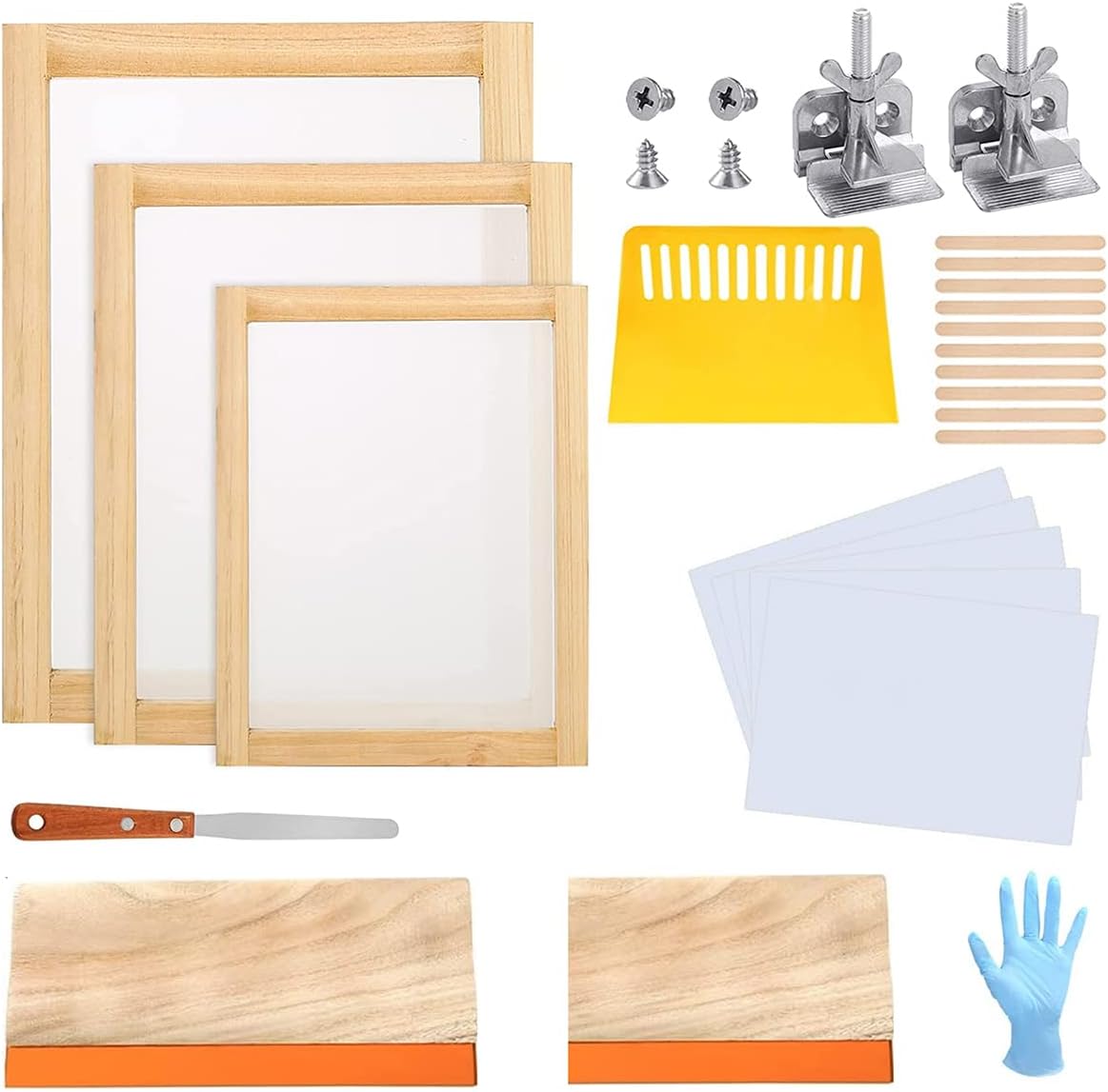 Professional silk screen printing starter kit