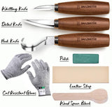 Ultimate Wood Sculpting Kit - Whittling kit plus Wood Burning Kit in one