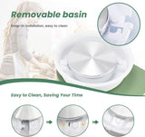 25cm Electric Pottery Wheel 350W – Adjustable Legs, Detachable Basin & Foot Pedal