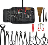 Carbon steel bonsai tool set