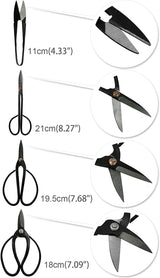 Carbon Steel Gardening Bonsai Tool Set for Trimming