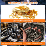 Mini Tumbler Polishing Machine with 1L Rubber Barrel for Jewelry and Small Parts