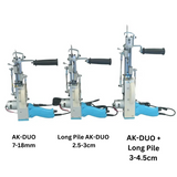 AK-DUO LONG PILE Tufting Gun - Advanced Model 30-45mm pile height