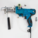 AK-III pneumatic cut and loop pile tufting gun