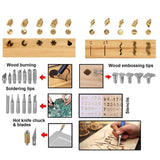 Ultimate Wood Sculpting Kit - Whittling kit plus Wood Burning Kit in one