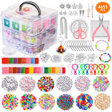 4655-piece jewellery making bead and findings kit