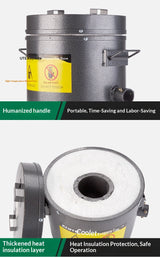 Propane Gas Metal Melting Furnace – 6KG, Up to 1200°C, High-Temperature Foundry Furnace for Copper, Aluminium, Brass, Bronze, Silver & Gold