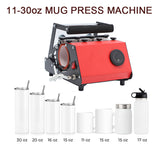 SUBLIMATION TUMBLER PRESS 280 - 850-ml tumblers, mugs and bottles can be printed on