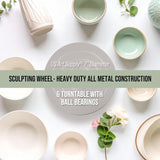 HFA TURNTABLE Heavy Duty 30cm Sculpting Turntable with Ball Bearings