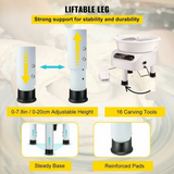 28cm 450W Electric Pottery Wheel with Foot Pedal & LCD Touch Screen – DEMO