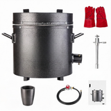 Propane Gas Metal Melting Furnace – 6KG, Up to 1200°C, High-Temperature Foundry Furnace for Copper, Aluminium, Brass, Bronze, Silver & Gold