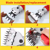 TUFTING SHEEP SHEAR with Shearing Guide 13 Teeth, 6 Speeds, 2800rpm/min, 850W