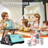Freesub Heat Transfer Mug & Tumbler Heat Press Machine F270 Blue