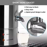 35L Double Walled Black Wax Melter for Candle Making