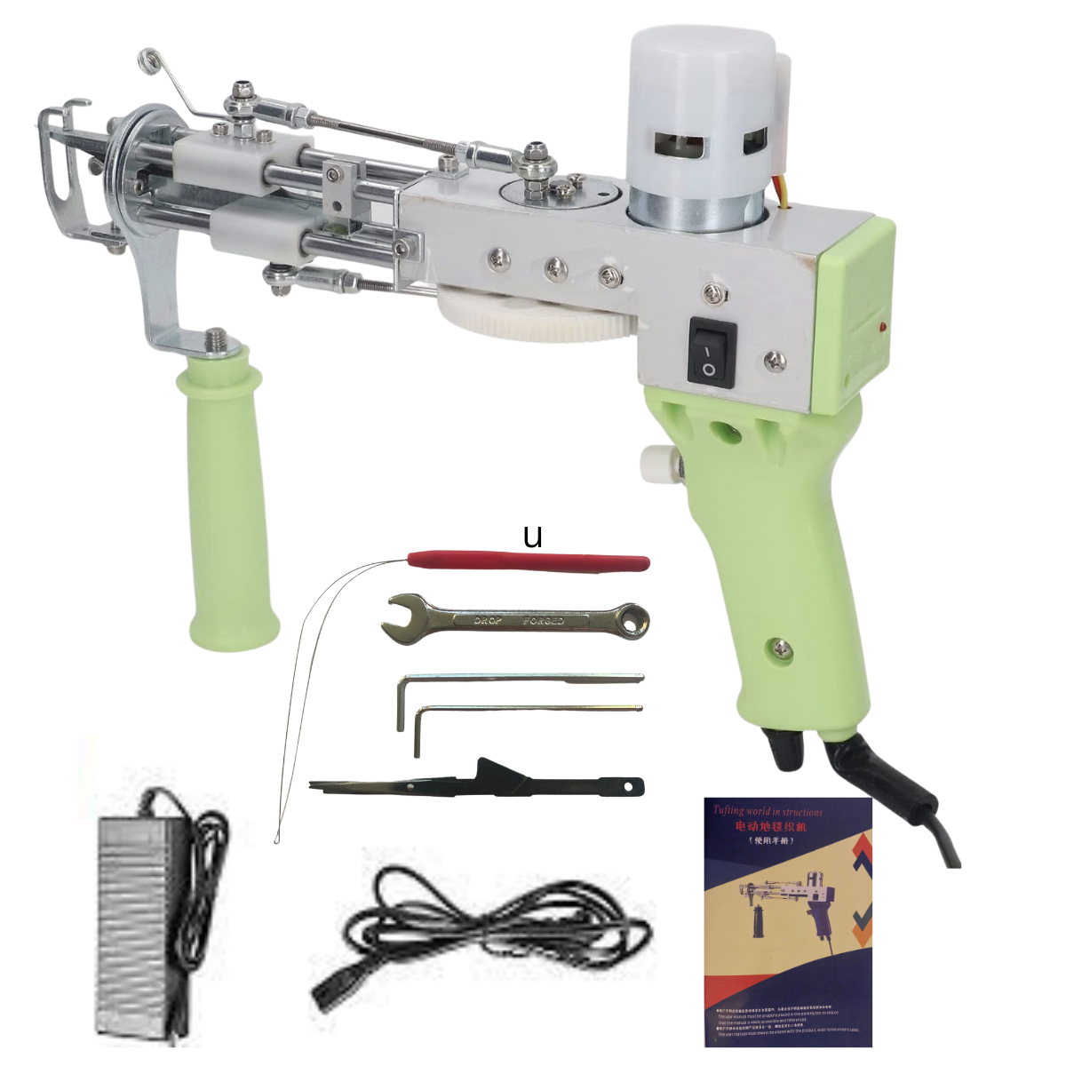 AK-I cut pile tufting gun