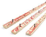 Carpet tack strips for tufting frames