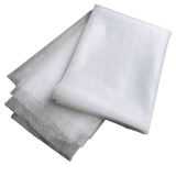 Hot melt adhesive mesh for tufted rug backing