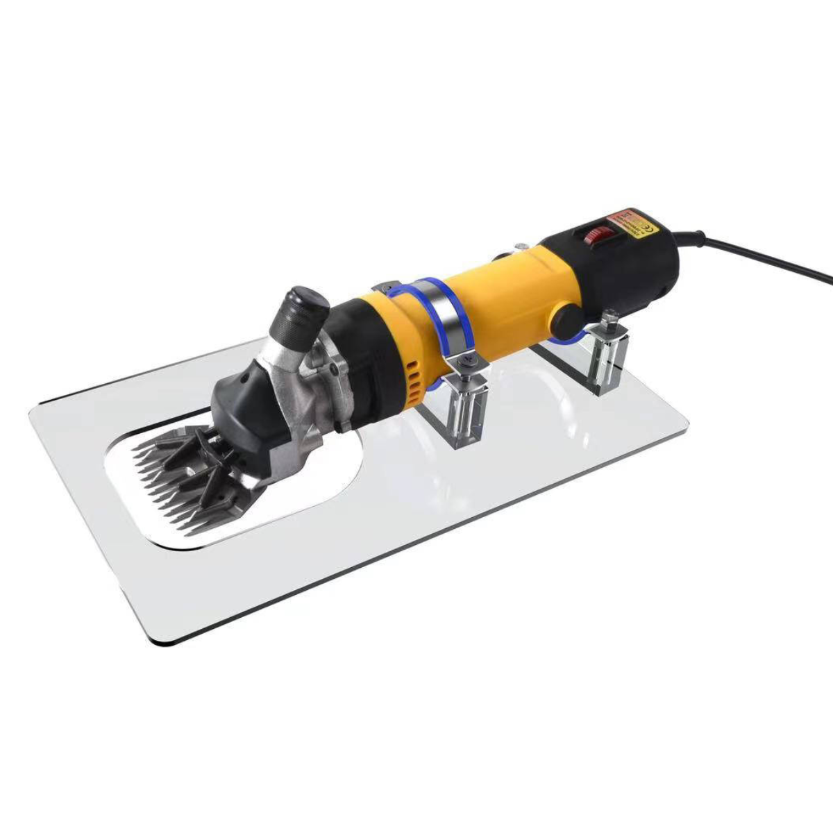 Tufting shearing guide for sheep shears