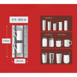 SUBLIMATION TUMBLER PRESS 280 - 850-ml tumblers, mugs and bottles can be printed on