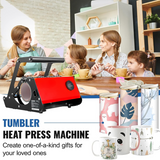 SUBLIMATION TUMBLER PRESS 280 - 850-ml tumblers, mugs and bottles can be printed on