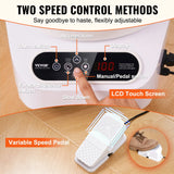 28cm 450W Electric Pottery Wheel with Foot Pedal & LCD Touch Screen – DEMO
