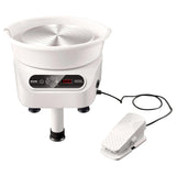 28cm 450W Electric Pottery Wheel with Foot Pedal & LCD Touch Screen – DEMO