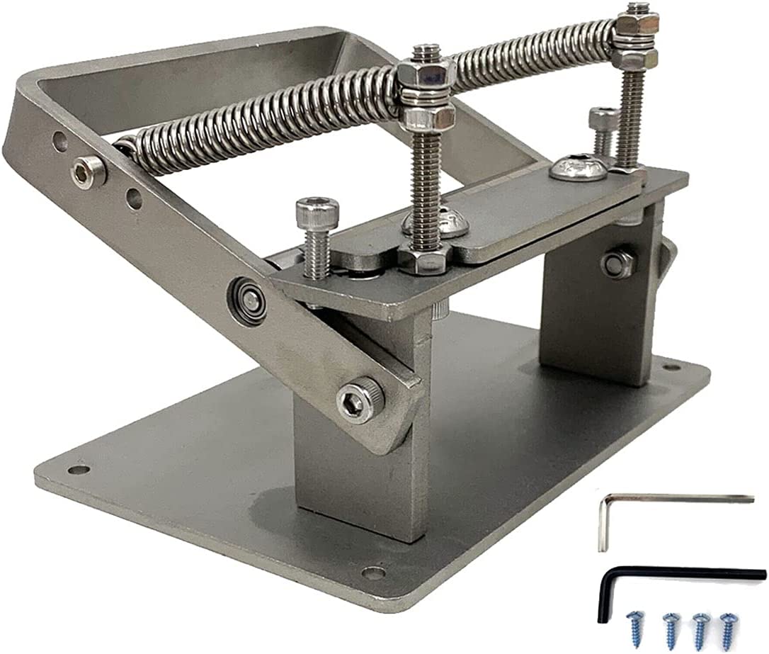Manual leather splitting and peeling machine