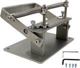 Manual leather splitting and peeling machine