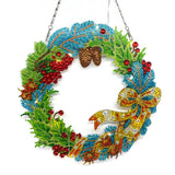 5D Diamond Art Garland with LED lights