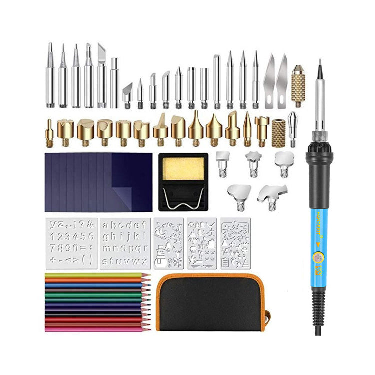 70-piece wood burning pyrography kit
