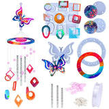 126 piece Epoxy Resin Kit Plus Silicone Wind Chime Mould