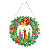 5D Diamond Art Garland with LED lights