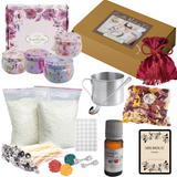 Hand Crafted Soy Wax Candle Making Kits - Bohemian, Floral, Inspiration, Orchard, Christmas & Nature