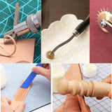 Practical Leather Craft Tool Kit with 31 Quality Pieces