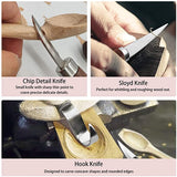 8 Piece Wood Whittling Kit - Wood Carving Kit
